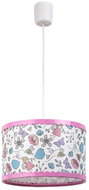 Rabalux Hanka children's pendant lamp E27/40 W/230 V, pink - Chandelier