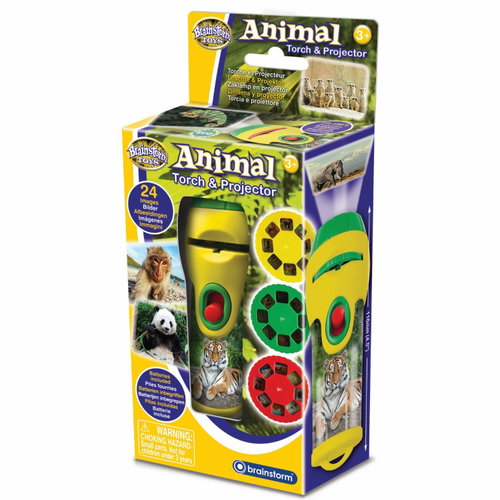 Brainstorm Toys Handheld Photo Projector - Animals Around the World - Light Projector - Main image