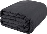 Ruhhy 24427 Anti-stress weighted blanket 10 kg, 200 × 220 cm grey - Blanket