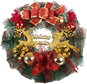 Wreath Verk 26197 Christmas wreath with ornaments 30 cm - Věnec