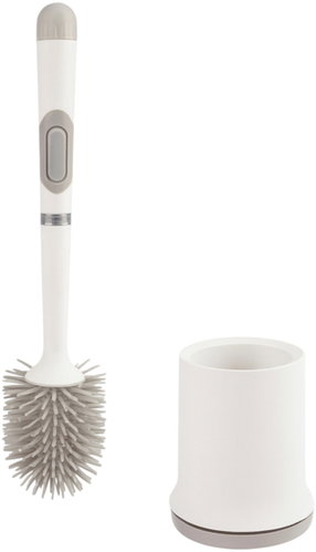 Ruhhy 25881 Silicone toilet brush, white - Toilet Brush - Main image
