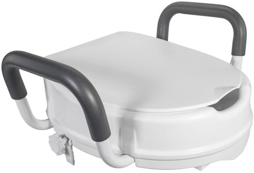HomeLife Elevated seat with cover and handles DELUXE BTM580 - Toilet Seat - Main image