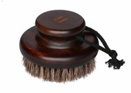 RENTO Sauna massage round brush, dark bamboo - Body Brush