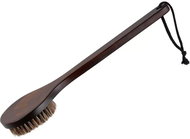 RENTO Sauna massage brush, dark bamboo - Body Brush