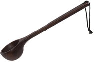 RENTO Sauna ladle 43 cm, dark bamboo - Sauna Ladle