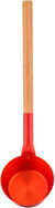 RENTO Aluminum scoop, brick orange - Sauna Ladle