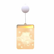 Verk 26015 Hanging Christmas 3D LED decoration - Lighted bell - Christmas Decoration