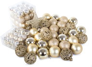 Verk 26011 Set of Christmas decorations 100 pcs, gold - Christmas Ornaments