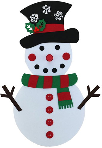 APT AG712C Nemez hóember SnowNice - Karácsonyi díszítés - Fő fotó