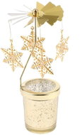 APT AG712 Christmas rotating candle holder with snowflakes - Christmas Decoration