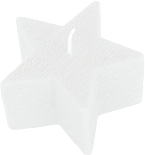 Verk 26233 Christmas decoration - scented candle, star, white - Christmas Decoration - Main image