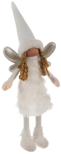 Ruhhy 22342 Christmas decoration angel 40 cm, white - Christmas Decoration - Main image