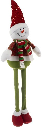 Ruhhy 22331 Christmas decoration snowman with telescopic legs 95 cm - Christmas Decoration - Main image