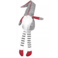 ISO Christmas decoration Elf 50 cm, grey - Christmas Decoration