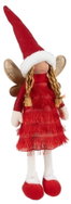 Ruhhy 22346 Christmas decoration angel 40 cm red - Christmas Decoration