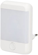 Garsaco Night light for socket with switch 1 W, GSC, white rectangle, warm light colour - Night Light