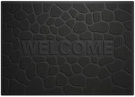 Pronett XJ5673 Outdoor rubber mat 40 × 60 cm, black - Doormat