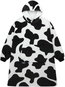 Wearable Blanket Ruhhy 26538 TV hoodie XXL, black and white - Televizní pytel