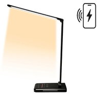 LuDream Focus Charge+ Black LED stolní lampa bez modré složky - Stolní lampa