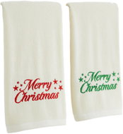 Ruhhy 26612 Set of towels with Christmas motif 50 × 100 cm, 2 pcs - Towel Set