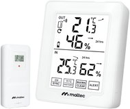 MalTec Weather station with outdoor sensor, white - Weather Station