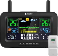 MalTec Weather station with colour display, black - Weather Station