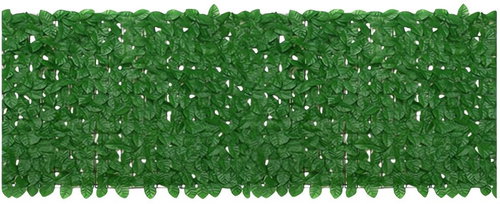 Gardlov 25343 Balcony screen with dark green leaves 300 × 100 cm - Screen - Main image