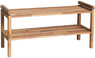 Rowico Wooden shoe rack Confetti, solid oak, 80 × 40 cm, brown - Shoe Rack