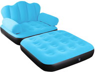 Verk 27536 Inflatable folding chair 2 in 1, blue - Armchair