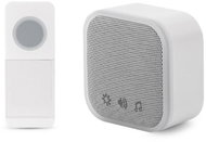 Entac Wireless battery doorbell + button, without socket, white - Doorbell