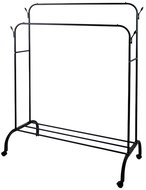 Ruhhy 27084 Clothes rack with hooks and shelf 150 × 110 × 57 cm - Coat Hanger