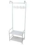Verk 27524 Universal clothes and shoe rack 165 × 60 cm, white - Clothes Hanger