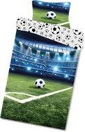 CARBOTEX Reversible bed linen 140 × 200 cm - Football stadium - Bed Linen