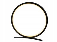 Decorative Lighting Verk 12363 Modern round LED table lamp 25 cm, black - Dekorativní osvětlení