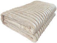 4sleep Microplush blanket 220 × 200 cm Viola, latte - Blanket