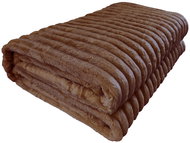 4sleep Microplush blanket 220 × 200 cm Viola, brown - Blanket