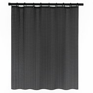 DuraHome Bathroom curtain 180 × 180 cm PEVA, 2D, black - Shower Curtain