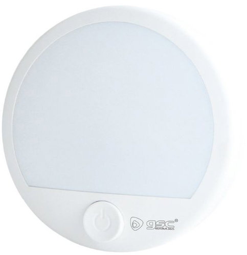 Garsaco Night light for socket with switch GSC, 1W, 50 lm, white circle, selectable light temperatur - Night Light - Main image