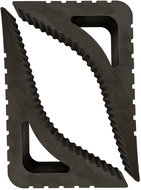 HomeLife Door and window stopper STOPPER 2 pcs, brown - Doorstop