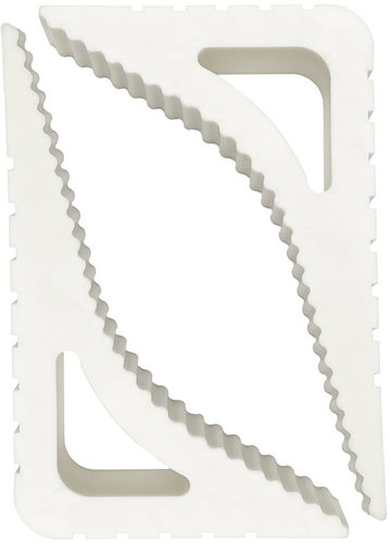 HomeLife Door and window stopper STOPPER 2 pcs, white - Doorstop - Main image