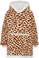 Gordon TV hoodie, leopard - Wearable Blanket