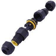 Garsaco Waterproof cable connector for two 5-core conductors 0,5 - 2,5 mm, IP68, total 5 - 9/9 - 12  - Cable Connector