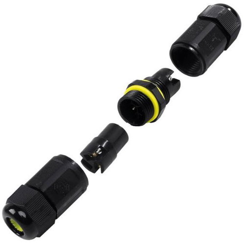Garsaco Waterproof cable connector for two 3-core conductors 0,5 - 1,5 mm, IP68, total 5 - 10 mm - Cable Connector - Main image
