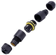Garsaco Waterproof cable connector for two 3-core conductors 0,5 - 1,5 mm, IP68, total 4 - 8 mm - Cable Connector