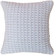 Raavi Handwoven natural wool and cotton pillow - Pillow