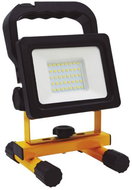 Garsaco Portable USB rechargeable LED spotlight 20W 2000lm, cold, dimmable by switch - LED Reflector