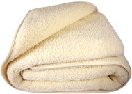 4sleep Deka z ovčí vlny Natur 140 × 200 cm, zimní - Deka