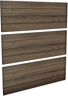 Keter Fence Kit walnut (3 × panel) - Fence Panel