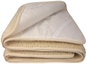 Topper 4sleep Natur sheep wool top mattress, 90 × 200 cm - Topper
