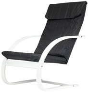 ModernHome TXWQM-31 Finnish rocking chair white-black - Rocking Chair